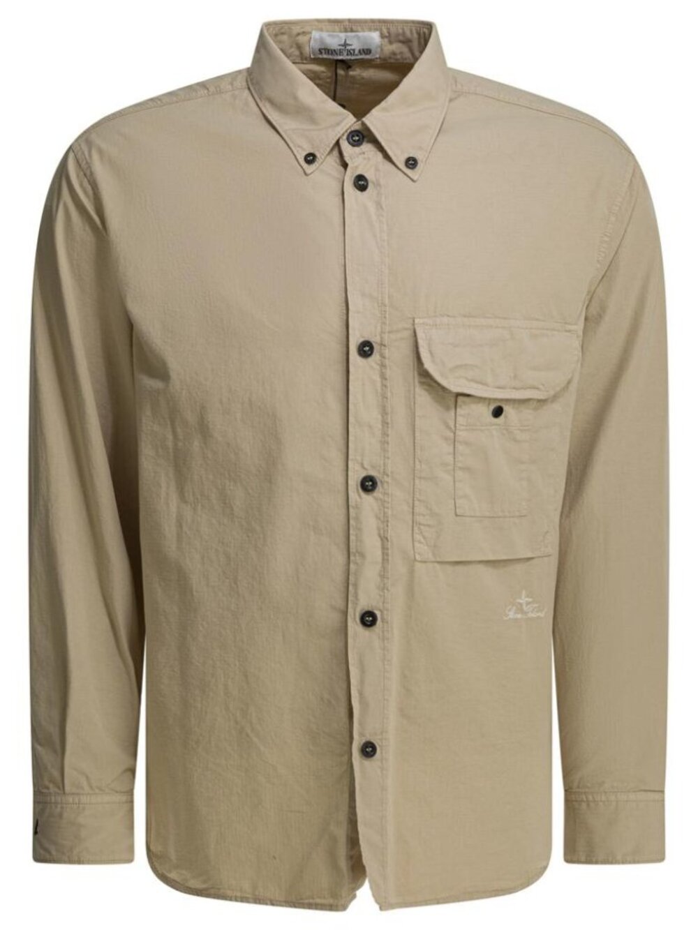Stone Island Casual Button-Down Shirt Tag Size L Men